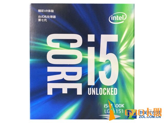 中端超频优选 i5-7600K京东售价1899元 