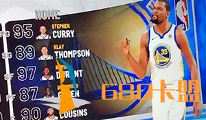 2K19能力值曝光 《NBA2K19》詹皇98第一首发勇士最强