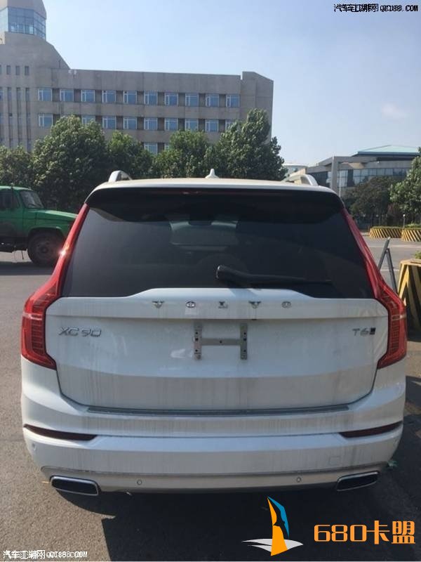 18款沃尔沃XC90 T6白外黑内8速现车解读