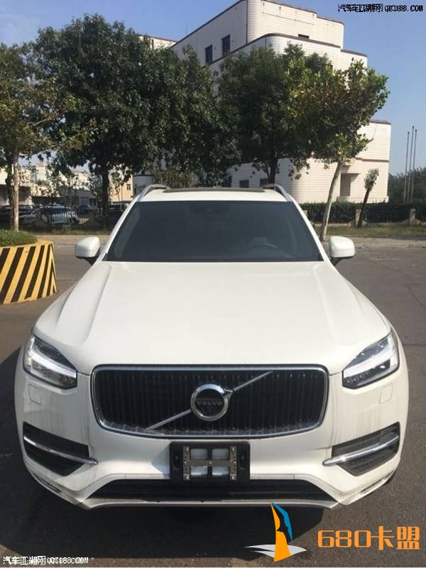 18款沃尔沃XC90 T6白外黑内8速现车解读