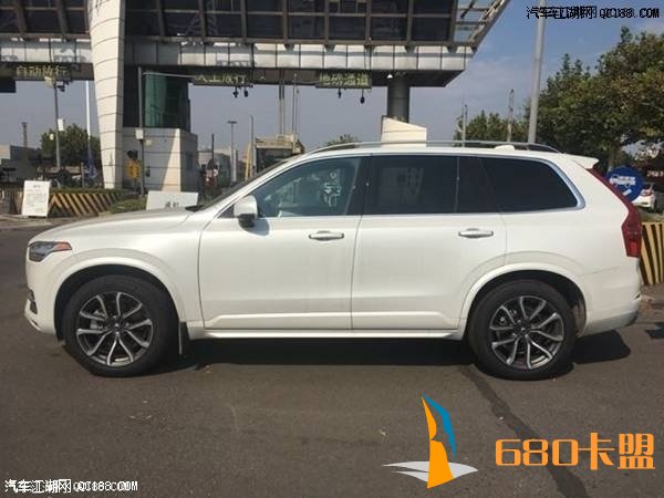 18款沃尔沃XC90 T6白外黑内8速现车解读