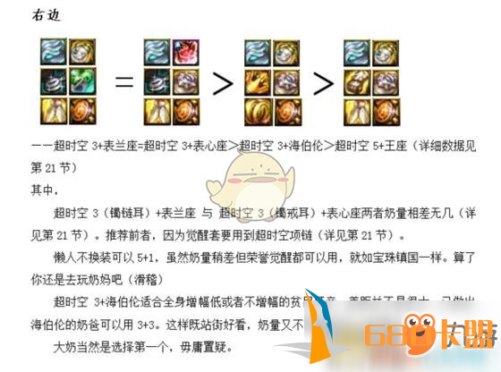 《DNF》国服奶爸辅助装备附魔加点全攻略